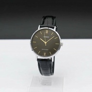 นาฬิกา Casio รุ่น LTP-VT01L-1B นาฬิืกาผู้หญิงสายหนังสีดำ หน้าปัดดำ สไตล์เรียบหรู - มั่นใจ สินค้าของแท้ 100% รับประกันสินค้า 1 ปีเต็ม