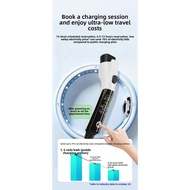 EV PHEV Car Charger Type 2 Portable Charger Color LED Screen 5 Meter 3 pin UK Malaysia Socket 电车充电器