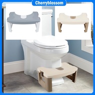 Toilet Footstool with Double Nonslip Design Foldable Toilet Squat Stool Squatting Potty Stool Portab