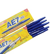 AE7 PEN AE7 BALLPIN/ AE7 PEN/ AE7 STANDARD BALL PEN/ biru (PCS)