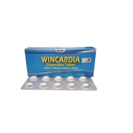 WINCARDIA DISPERSIBLE TABLET 100MG/45MG 30S EXPIRY 2026/12