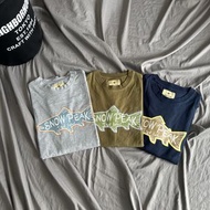 全新日本日系潮流户外snow peak雪峯鱒魚短袖T恤snow peak tee snow peak T-shirt
