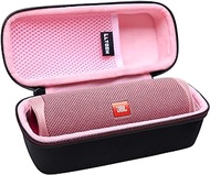 LTGEM EVA Travel Strorage Hard Case for JBL FLIP 6 FLIP 5 Waterproof Portable Bluetooth Speaker - Pink