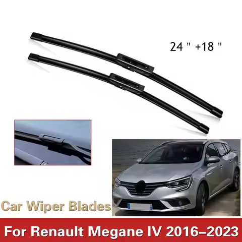 Front Wiper Blades For Renault MEGANE 4 IV 2016 - 2023 Hatchback GT RS Grandcoupe Grandtour B9A BFB 