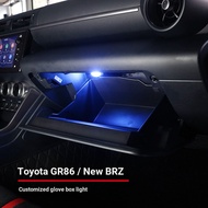 Qiaoling Subaru BRZ Toyota GR86 Modified Co-pilot Toolbox Light Glove Box Light Modified Accessories