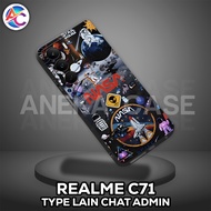 AC40-Case REALME C71-ASTRONAUT Motif-Softcase REALME C71-Casing REALME C71-Silicone REALME C71