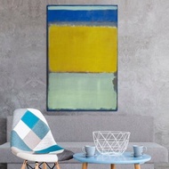 Mark Rothko Art Print / Art Poster, Wall art, Colors Abstract Art Print, Exhibition Poster