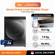 Xiaomi Front Load Washer Dryer Washing Machine | 10.5 kg Washing Capacity | 7 kg Dryer | Free Instal