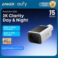 [SIRIM] ANKER eufy S220 Outdoor CCTV Camera 2K Security with Motion Detection Waterproof AI Solar wi