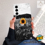 HP Case Samsung A17 4G 2025 - Rajacase - casing Samsung A17 4G - Flower case Motif - Cellphone prote