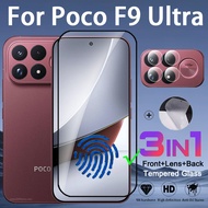 3 In 1 For Poco F9 Ultra Tempered Glass Screen Protector For Redmi Note 17 17C Poco F9 Pro Max Ultra