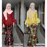 Dijual Set Kanaya Setelan Kebaya Baju Pesta Wanita Rok Batik Baju