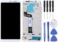 ANQ Replacement With Repair Tool Kit LCD Screen and Digitizer Full Assembly with Frame for Xiaomi Redmi Note 5 / Note 5 Pro(Black) (Color : White)