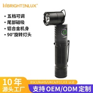Franc Multifunctional 10LM90°Corner Flashlight Rechargeable g40 Flashlight Integrated Warehouse