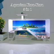 Aquarium Kura Kura/Aquarium Kurakura Brazil/Akuarium Kura Kura Kecil