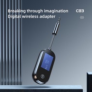 New Car Bluetooth Transmitter and Receiver aux 2-in-1 Airplane TV Computer Audio Speaker Cable Trans