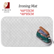 【SG】Ironing Pad Foldable Ironing Mat Travel Quilted Washer Dryer Heat Resistant Pad for Table Top and Countertop