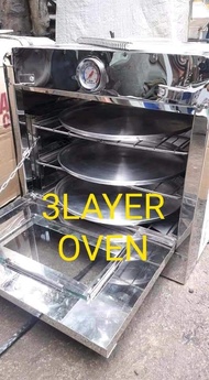 3 Layer Oven, Gas Type, Made From 302 Stainless, Good For Baking, Pizza Oven, Quality Guaranteed, Ma