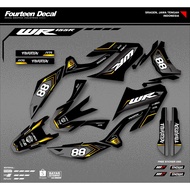 Decal wr 155 - yamaha wr 155 34 motorbike DECAL sticker
