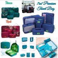 Premium 7-in-1 Travel Organizer Pouch Laundry Bag/ Travel Bag