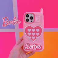 Case iPhone Barbie Phone Model iPhone 14 Pro max Soft Silicone Case iPhone11 iPhone12 iPhone13 pro max Case Cover