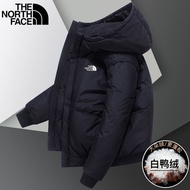 2024 oem Original THE NORTH FACE Beijia เสื้อขนเป็ดฤดูหนาวของผู้ชายเสื้อคลุมผ้าฝ้ายใหม่สไตล์ฮ่องกงเท