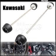 For Kawasaki Z650 Ninja650 Z650RS Motorcycle Front Rear Axle Sliders Wheel Protector EP Evotech