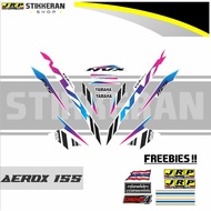 AEROX 155 V2 NVX FIRST EDITION DECALS