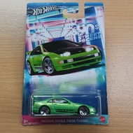 HW HIJAU Hot Wheels Diecast 90s Street Scene Nissan 300ZX Twin Turbo Green NittoHW