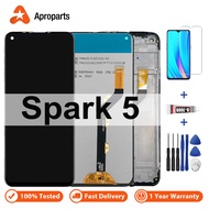 Screen For Tecno Spark 5 KD7S Spark 5 Pro KD7 KD7H LCD Display Touch Screen Digitizer Assembly With 