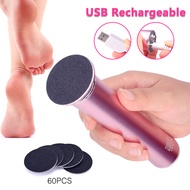 USB ชาร์จไร้สายไฟฟ้าเท้าแฟ้ม Cuticle กำจัดหนังด้าน Pedicure เครื่องมือเท้า Heel Care เครื่องมือกระดาษทราย