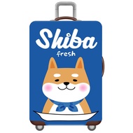 EKK Luggage Protect Cover 18-34 Inch Cartoon Thicken Luggage Bag Cover Suitcase Dustproof Elasticit 