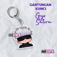GANTUNGAN Gojo Satoru Keychain Keychain/ Acrylic Keychain
