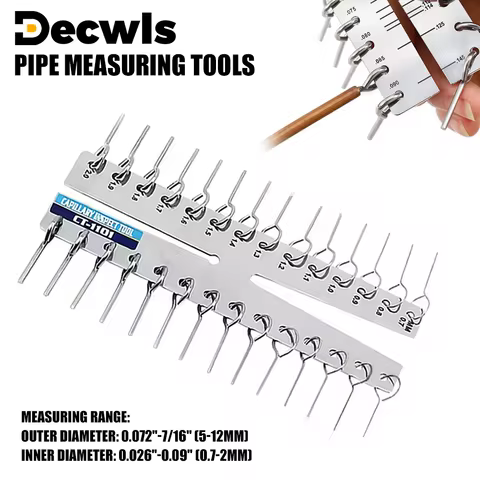Capillary Measuring Instrument A Pipe Diameter Measuring Tool For Hydraulic Systems Refrigeration Eq