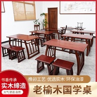 Tea Art Table Training Class Table Chinese Learning Go Chinese Learning Table Desk Chair Calligraphy
