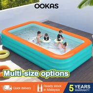 OOKAS Kolam mandi budak Inflatable Swimming Pool Kolam Mandi Besar Kolam Renang 游泳池