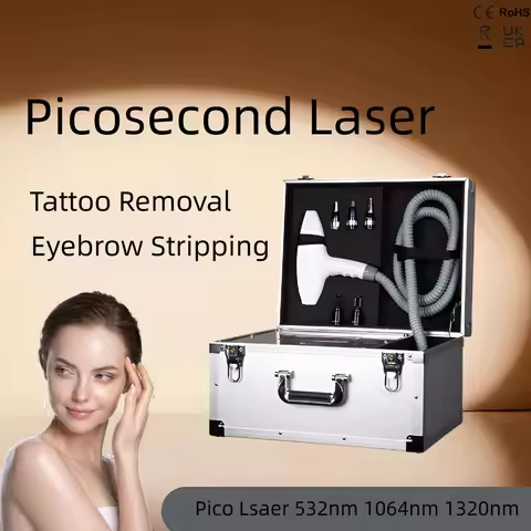 Picosure Laser 4000w Tattoo Removal Eyebrow Stripping Machine Skin Whitening Rejuvenation Carbon Las
