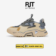 Sneakers Ashel Warna Abu Gelap Gaya Casual Sporty RJT Store