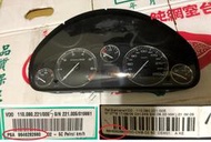 大坡很遠 PEUGEOT 407 2.2 SW 儀表板 SPEEDOMETER 9646282680