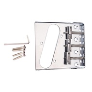 【MT】 3-Saddles Guitar Bridge with Screws and Wrench Vintage Style Fixed Electric Guitar Bridge Guitar Replacement Parts