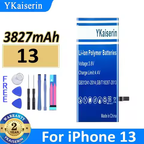 3827mAh Premium Replacement For Apple iPhone 13 Mobile Phone Battery