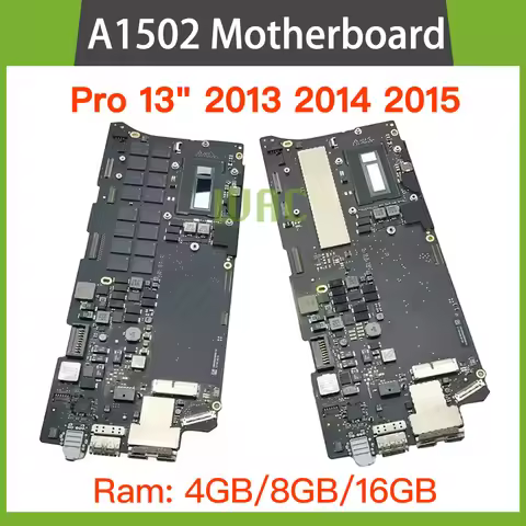 Original A1502 Motherboard For Macbook Pro Retina 13" A1502 Logic Board 2013 2014 2015 820-3536-A 82