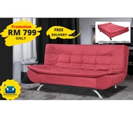 2 IN 1 SOFA BED / 2 IN 1 FOLDABLE SOFA BED / 3 SEATER SOFA BED / FOLDABLE SOFA BED / SOFA LIPAT MURAH / MALAYSIA MADE