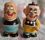 早期（兒時的記憶）卡通人物大蕃薯/老夫子撲滿.存錢筒擺飾