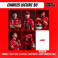 F1 DRIVER PHOTOCARD - CHARLES LECLERC