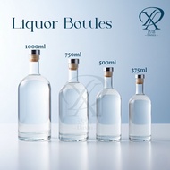 Daxin Liquor Glass Bottle | Premium Toughened Glass 1000ml / 750ml / 500ml / 375ml