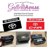 GALLERIA HOUSE Car ERP IU Cover Toyota CHR Harrier Sienta Noah TRD conceals and protects cashcard