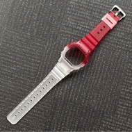 MERAH CASIO G-SHOCK GSHOCK DW GRX GWX GW B 5600 JELLY DOFF MATTE RED WHITE BNB BEZEL STRAP