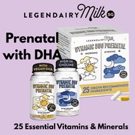 Legendairy Milk - Dynamic Duo Prenatal supplement, Postnatal Multivitamin + DHA & Choline