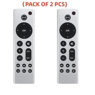 2 PCS Remote Control Replacement For Suitable For Apple TV 4K Suitable For Apple TV Box (2Nd 3Rd 4Th